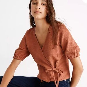 NWT Madewell Texture & Thread Top XXS